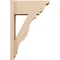 Ekena Millwork 7 1/2-in W x 16-in D x 24-in H Funston Trad Rough Cedar Woodgrain TimberThane Outlooker, Primed Tan OUTUR075X16X24FST04RCPR - alternate 4